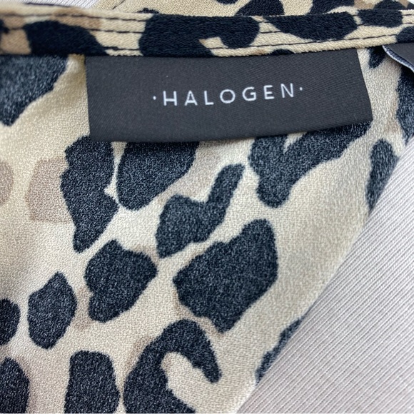 Halogen Women’s Leopard A-Line Swing Dress - Picture 5 of 7